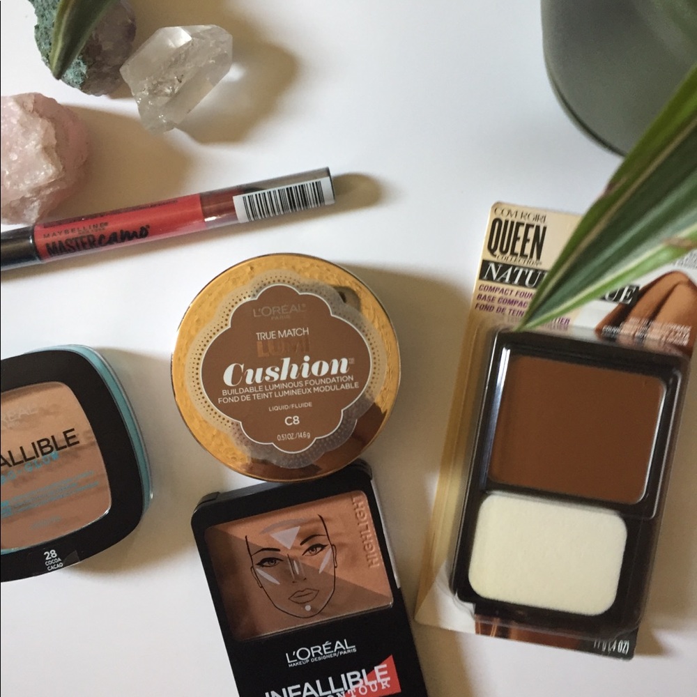 Makeup bundle for dark skin tones